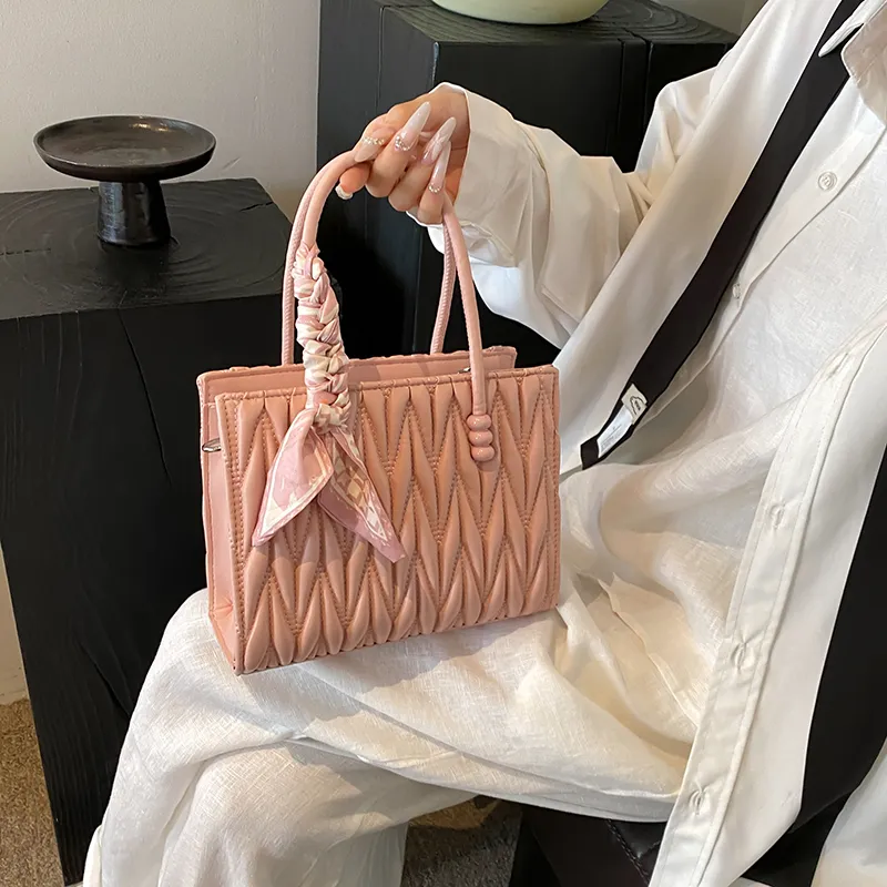 KARUISHA PU Shoulder Bag Crossbody Bag Handbag Regular Women's Pink/Khaki/Brown/Green/White/Black-4