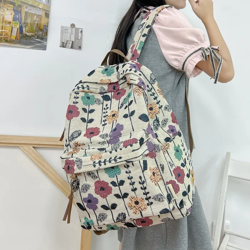 KARUISHA Nylon Backpack Women's Multicolor-2