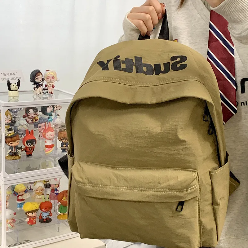 KARUISHA Nylon Backpack Men's Multicolor-17