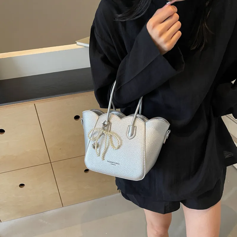 KARUISHA PU Shoulder Bag, Crossbody Bag, Handbag Regular Women's Ecru/Coffee/Silver/Burgundy/Black-11