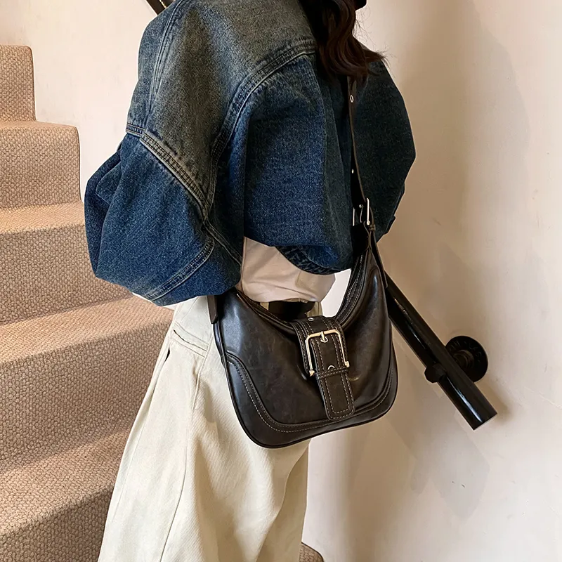 KARUISHA PU Shoulder Bag, Crossbody Bag Women's Brown/Coffee/Yellow Brown/Black-15