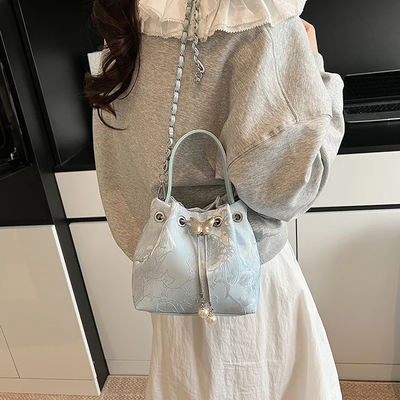 KARUISHA PU Shoulder Bag, Crossbody Bag, Handbag Women's White/Pink/Blue/Black-10