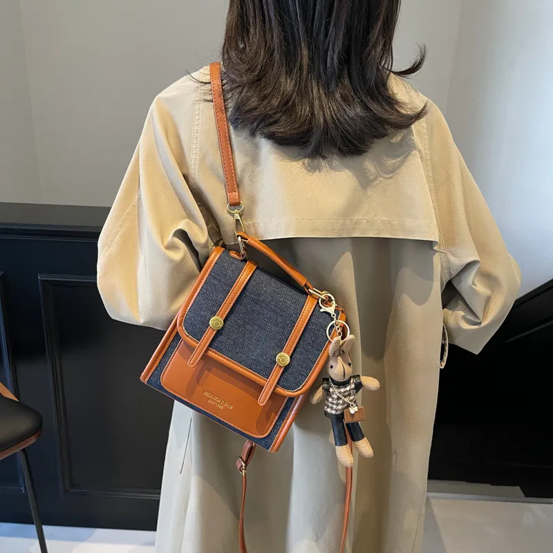KARUISHA PU One Shoulder Crossbody Backpack Women's Multicolor-1