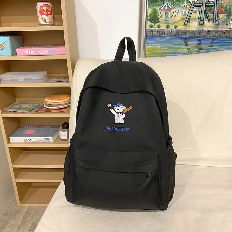 MOM'S HELPER Nylon Backpack Large Size Women's Multicolor-13