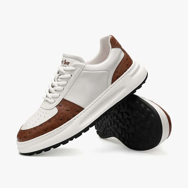 Walker Shop Wear-Resistant Low-Top Casual Shoes Men's-4