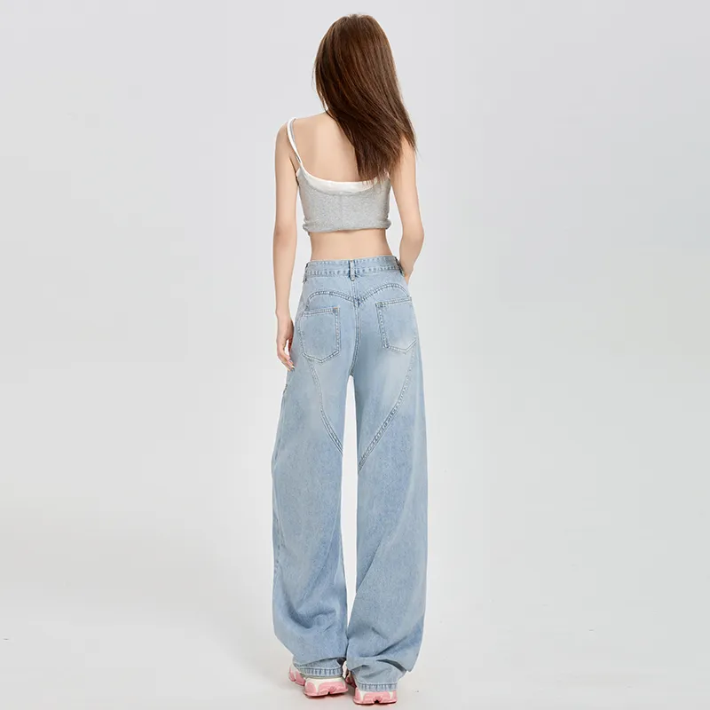 LCEVHZ'S Jeans Women's Light Blue-1