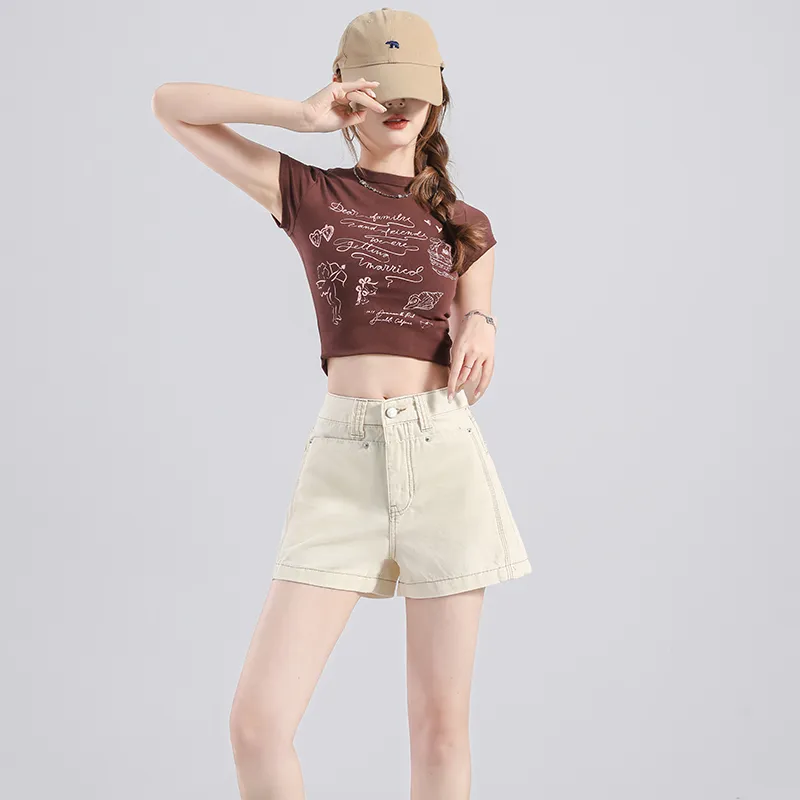 LCEVHZ'S Denim Shorts Women's-6