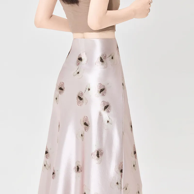 LCEVHZ'S Casual Long Skirt Women's-8