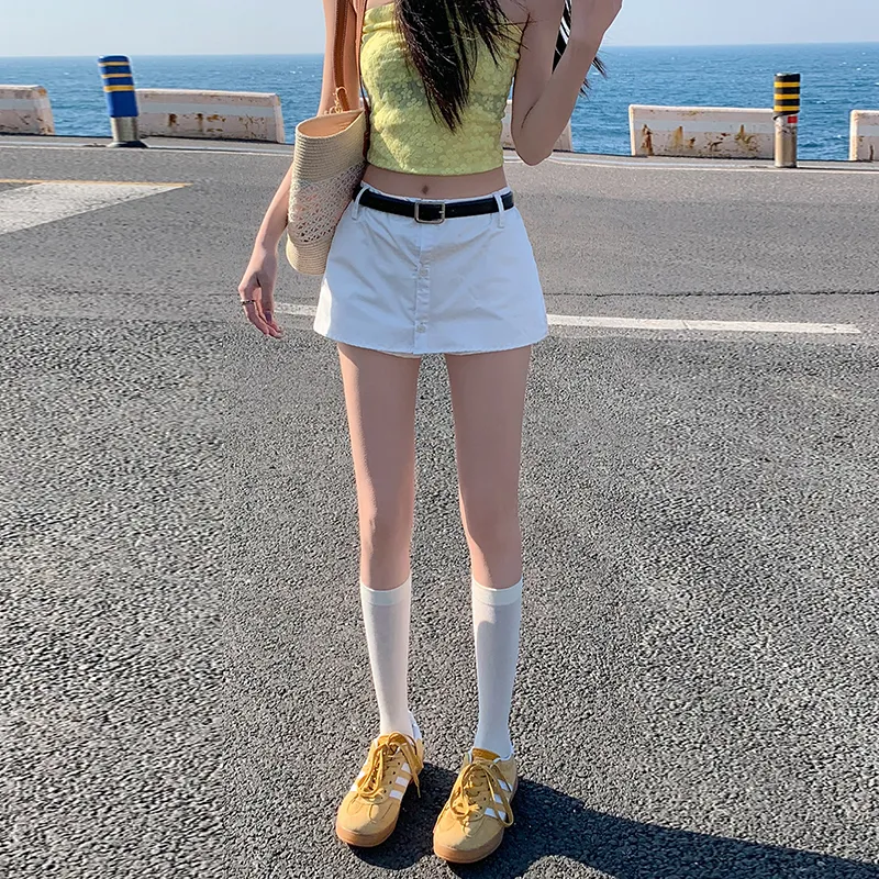 LCEVHZ'S Casual Short Skirts Women's-4