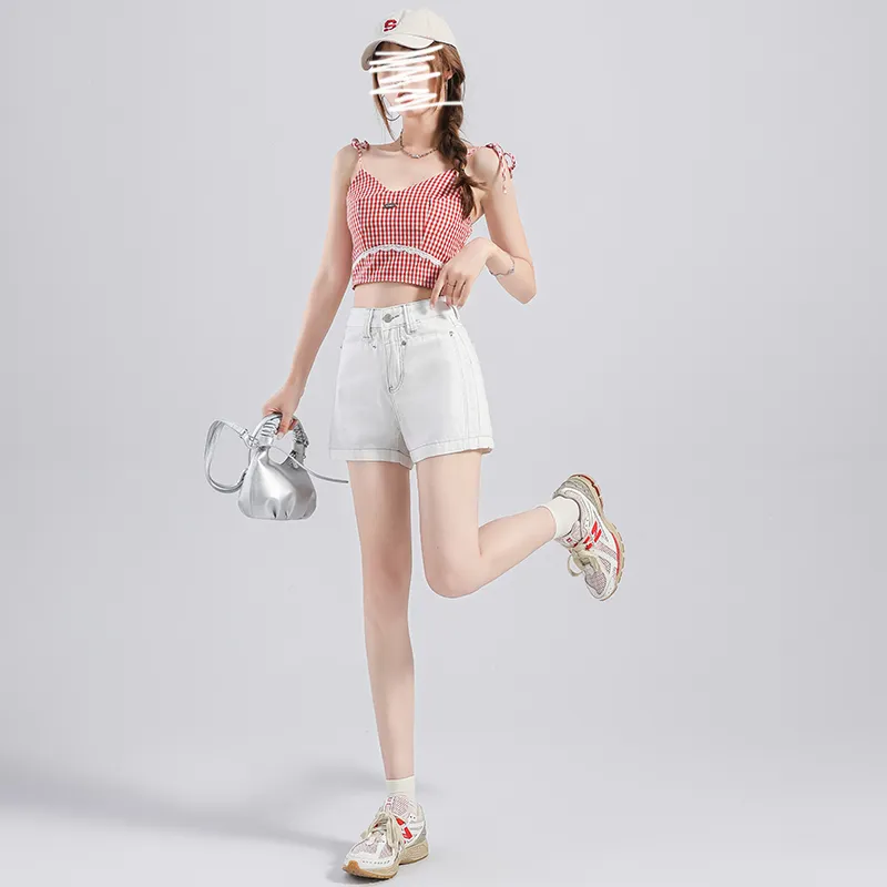 LCEVHZ'S Denim Shorts Women's-10