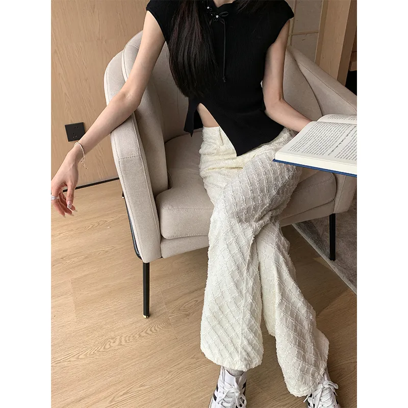LCEVHZ'S Jeans Women's Apricot-7