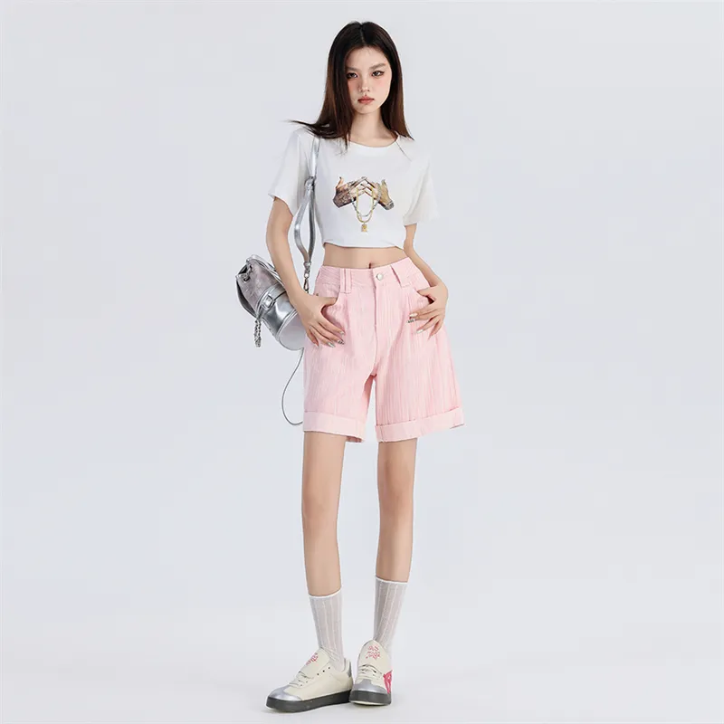 LCEVHZ'S Denim Shorts Women's-12