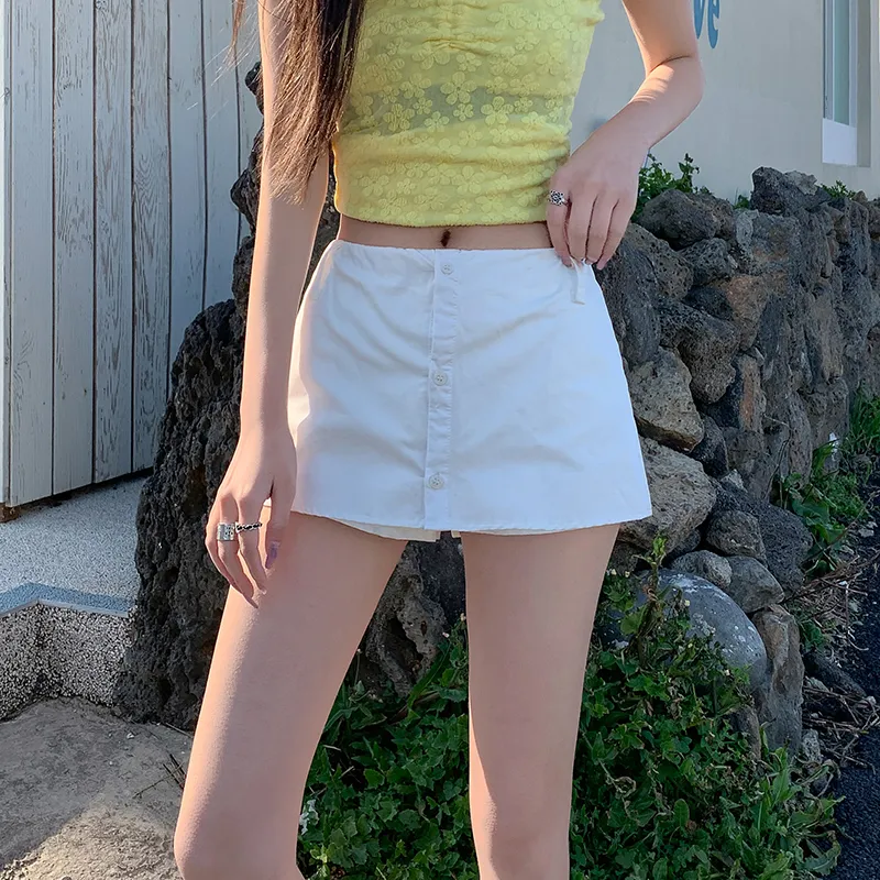 LCEVHZ'S Casual Short Skirts Women's-6