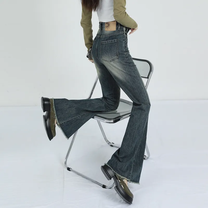 LCEVHZ'S Jeans Women's Vintage Blue-1