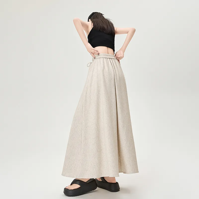 LCEVHZ'S Casual Long Skirt Women's-23