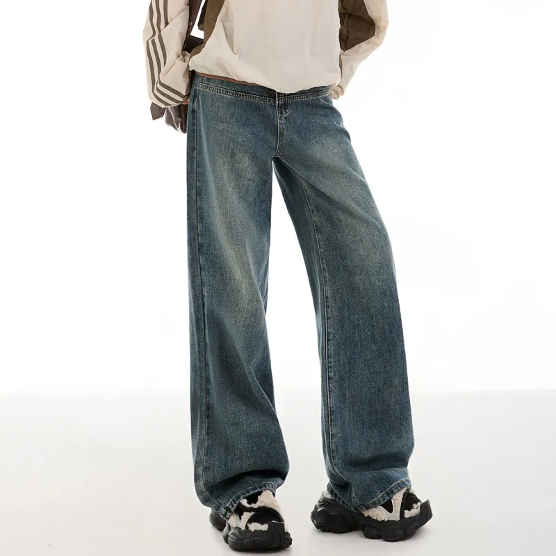 LCEVHZ'S Jeans Women's Vintage Blue-3