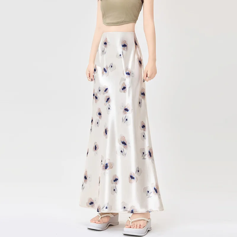 LCEVHZ'S Casual Long Skirt Women's-17