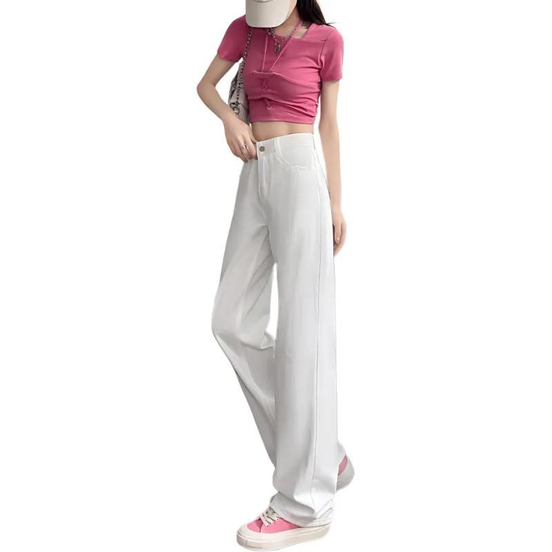 LCEVHZ'S Jeans Women's White-3