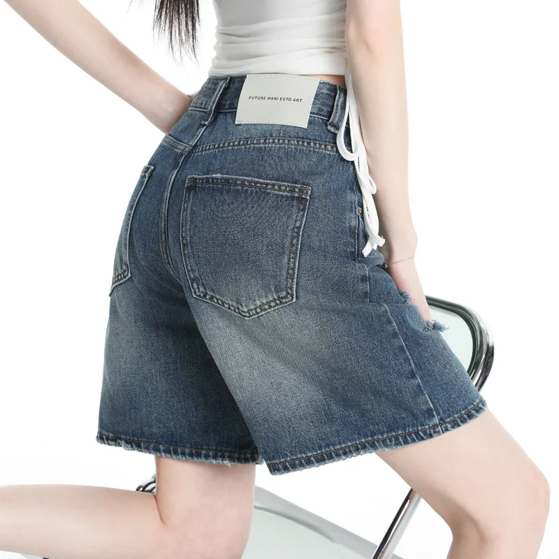 LCEVHZ'S Denim Shorts Women's-2