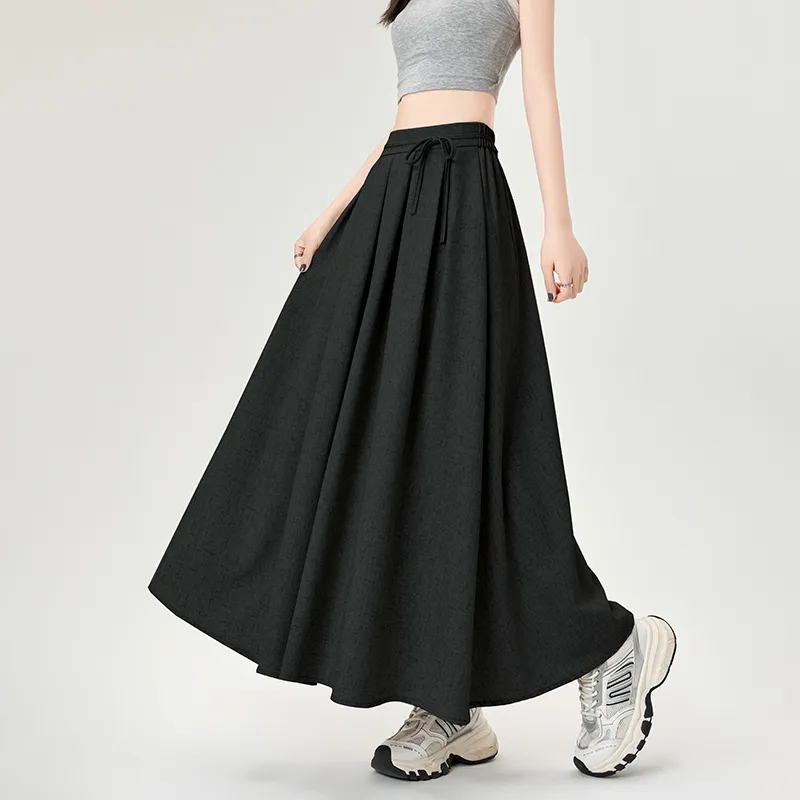 LCEVHZ'S Casual Long Skirt Women's-3