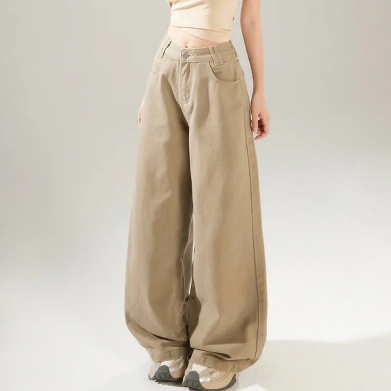 LCEVHZ'S Jeans Women's Khaki-1