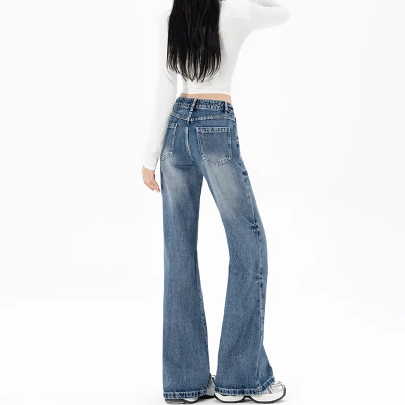 LCEVHZ'S Jeans Women's Graphite Blue-5