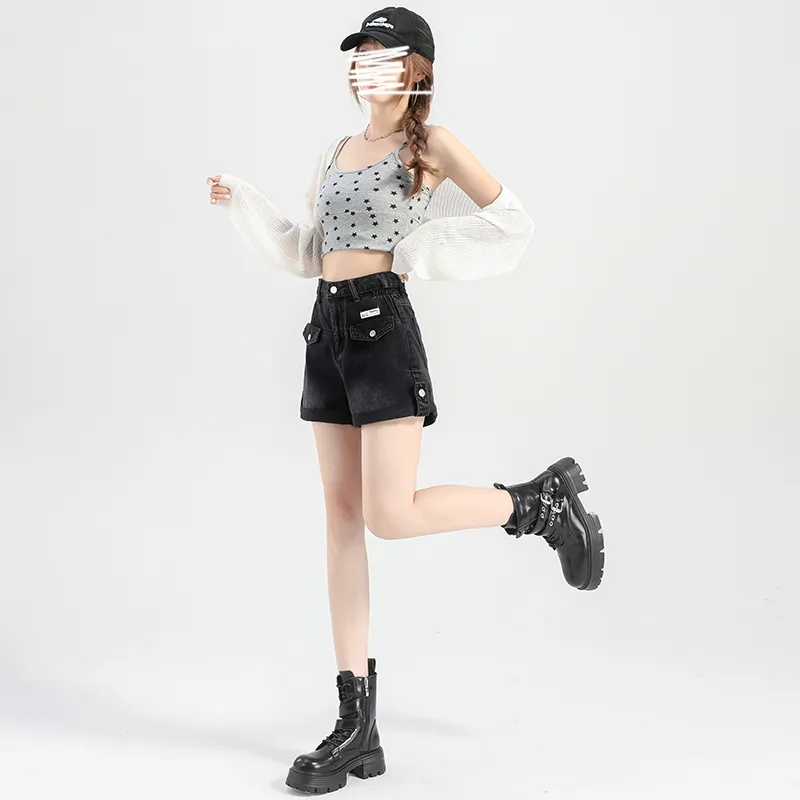 LCEVHZ'S Denim Shorts Women's-10