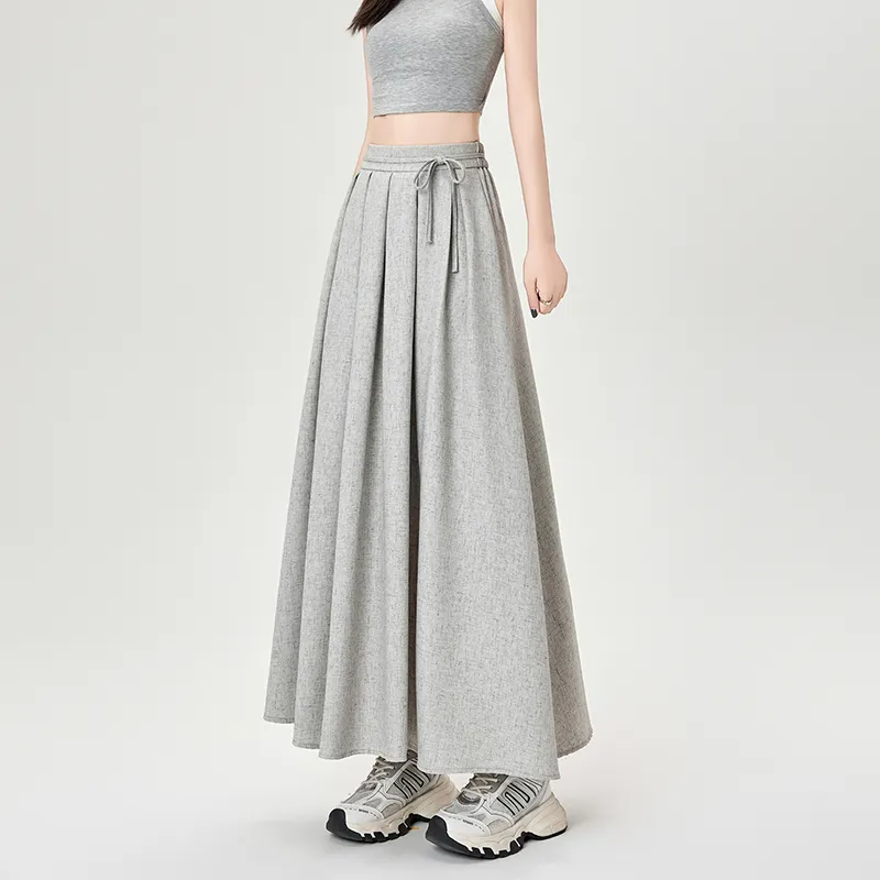 LCEVHZ'S Casual Long Skirt Women's-7