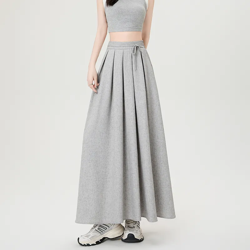 LCEVHZ'S Casual Long Skirt Women's-6