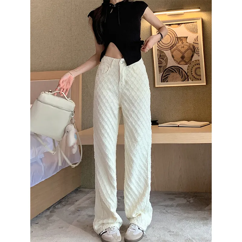LCEVHZ'S Jeans Women's Apricot-5
