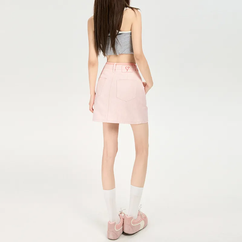 LCEVHZ'S Denim Short Skirts Women's-1