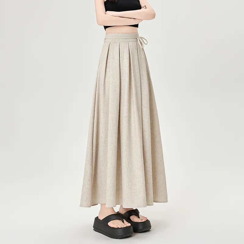 LCEVHZ'S Casual Long Skirt Women's-22