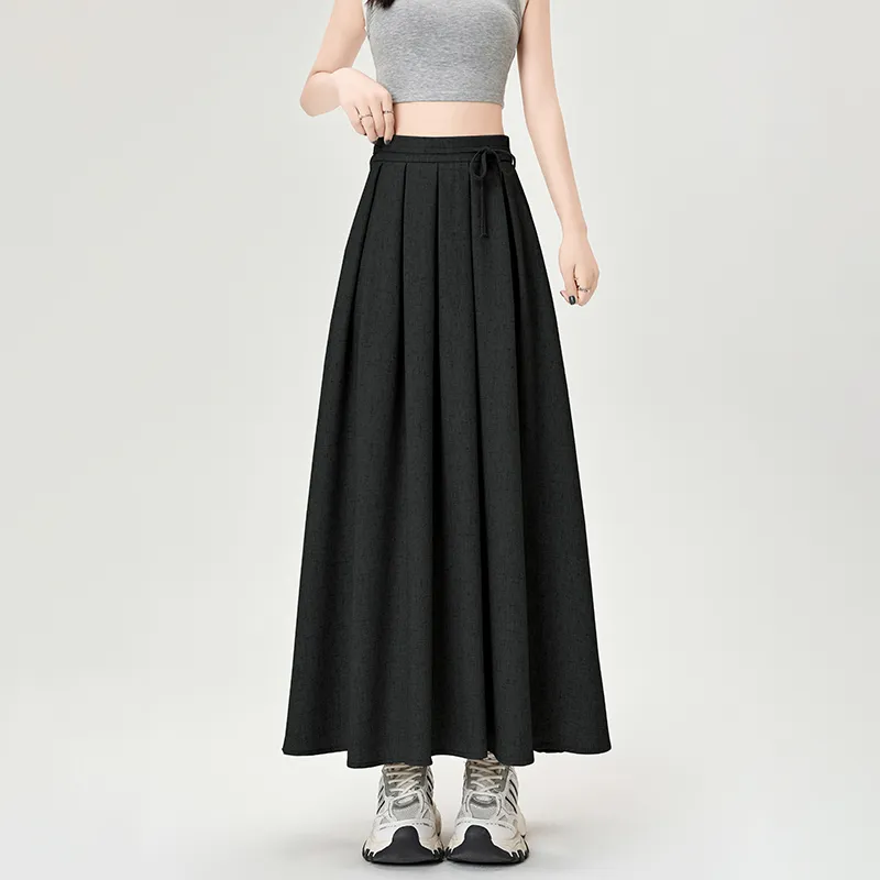 LCEVHZ'S Casual Long Skirt Women's-2