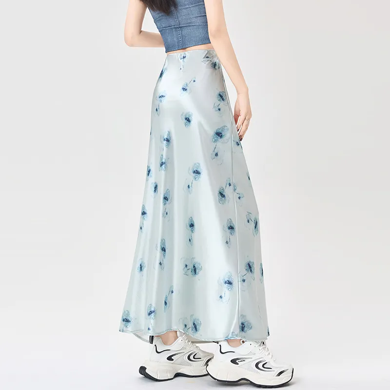 LCEVHZ'S Casual Long Skirt Women's-1