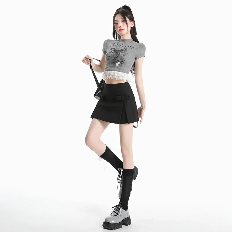 LCEVHZ'S Casual Short Skirts Women's-5