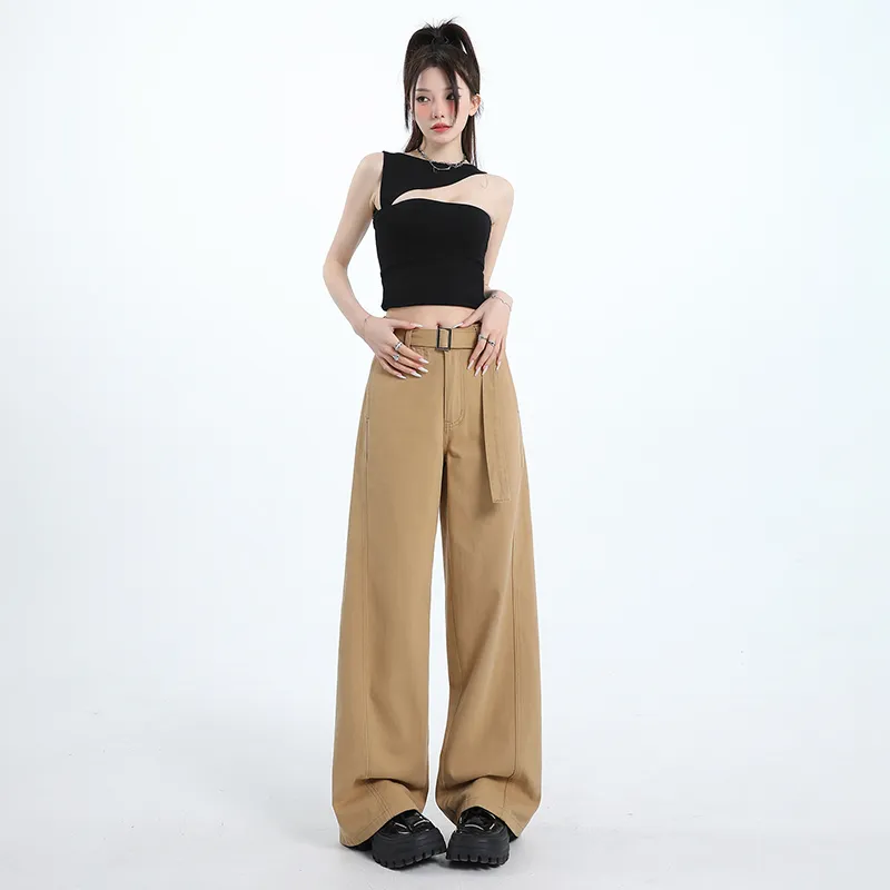 LCEVHZ'S Jeans Women's Khaki-3