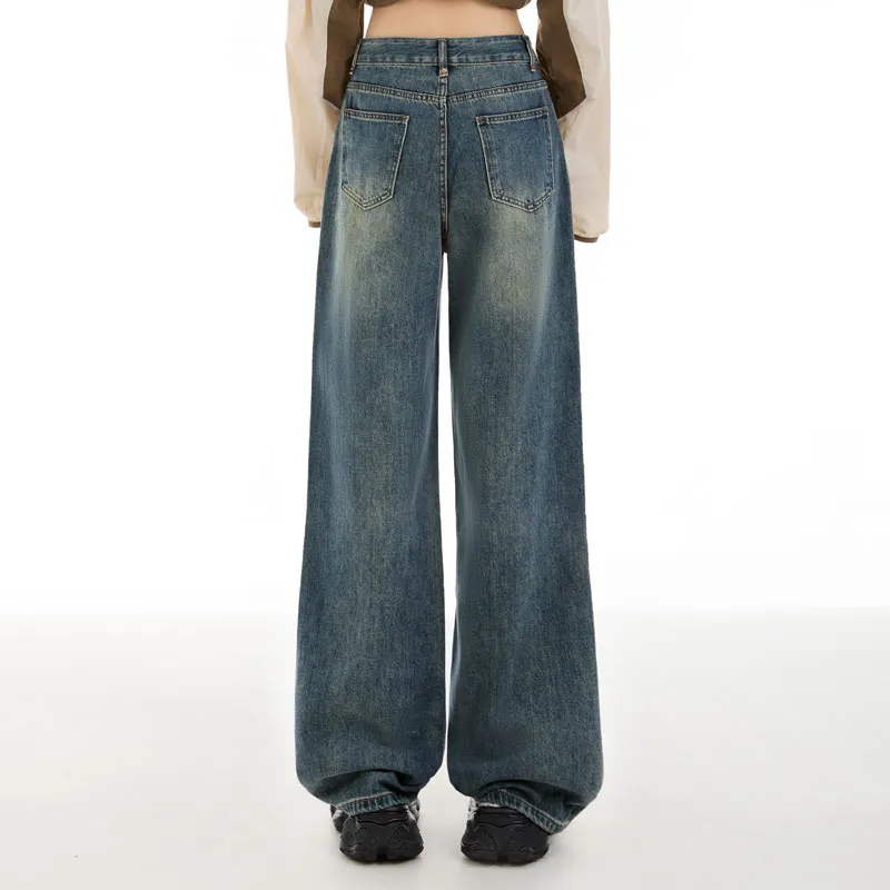 LCEVHZ'S Jeans Women's Vintage Blue-1