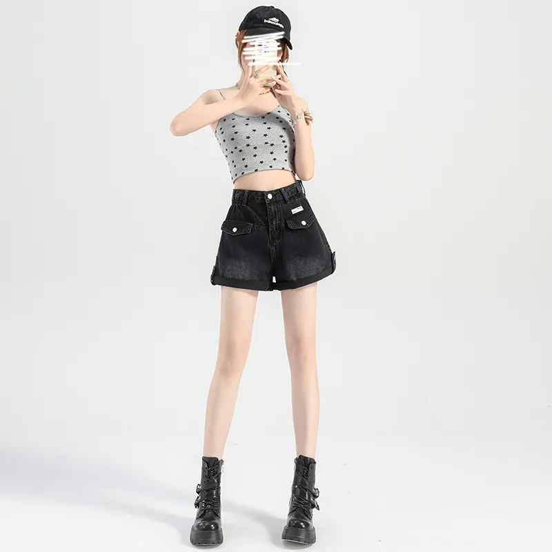 LCEVHZ'S Denim Shorts Women's-12