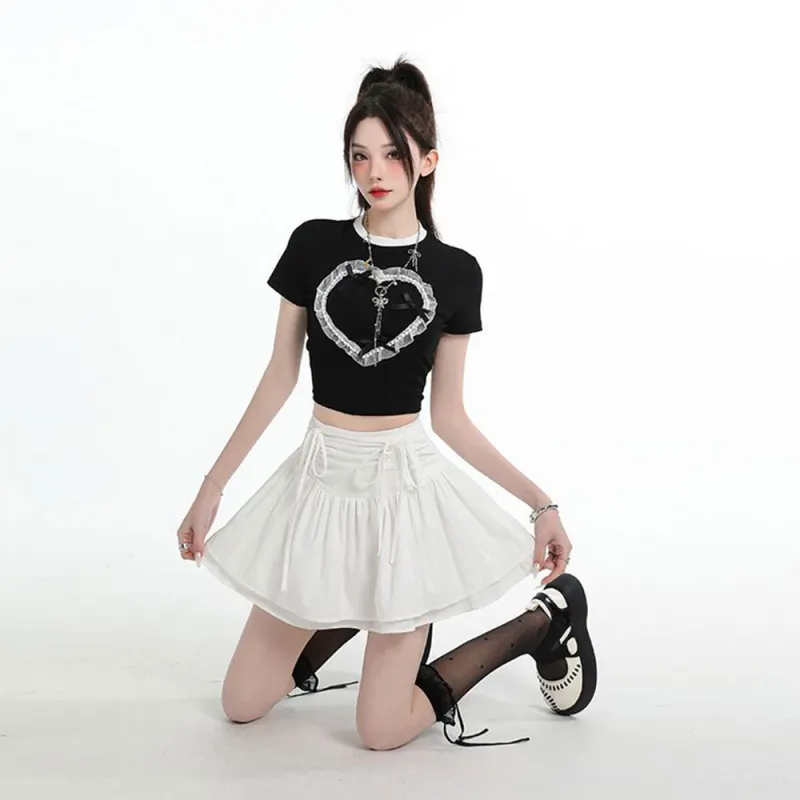 LCEVHZ'S Casual Short Skirts Women's-8