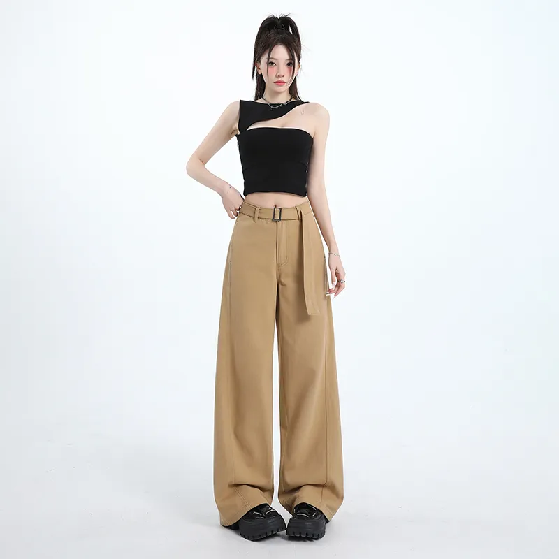 LCEVHZ'S Jeans Women's Khaki-2