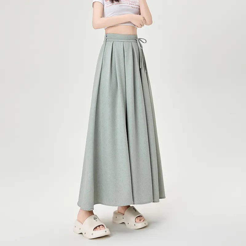 LCEVHZ'S Casual Long Skirt Women's-14
