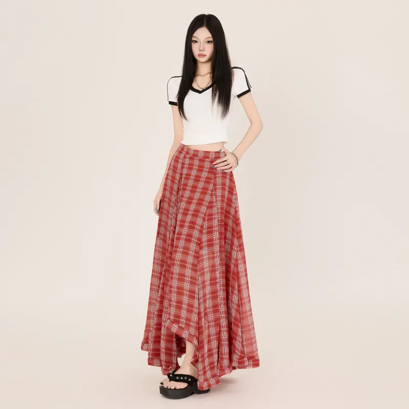 LCEVHZ'S Casual Long Skirt Women's-3