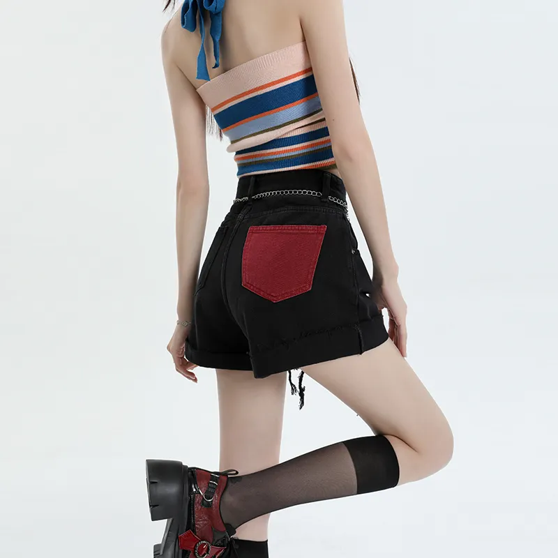 LCEVHZ'S Denim Shorts Women's-4