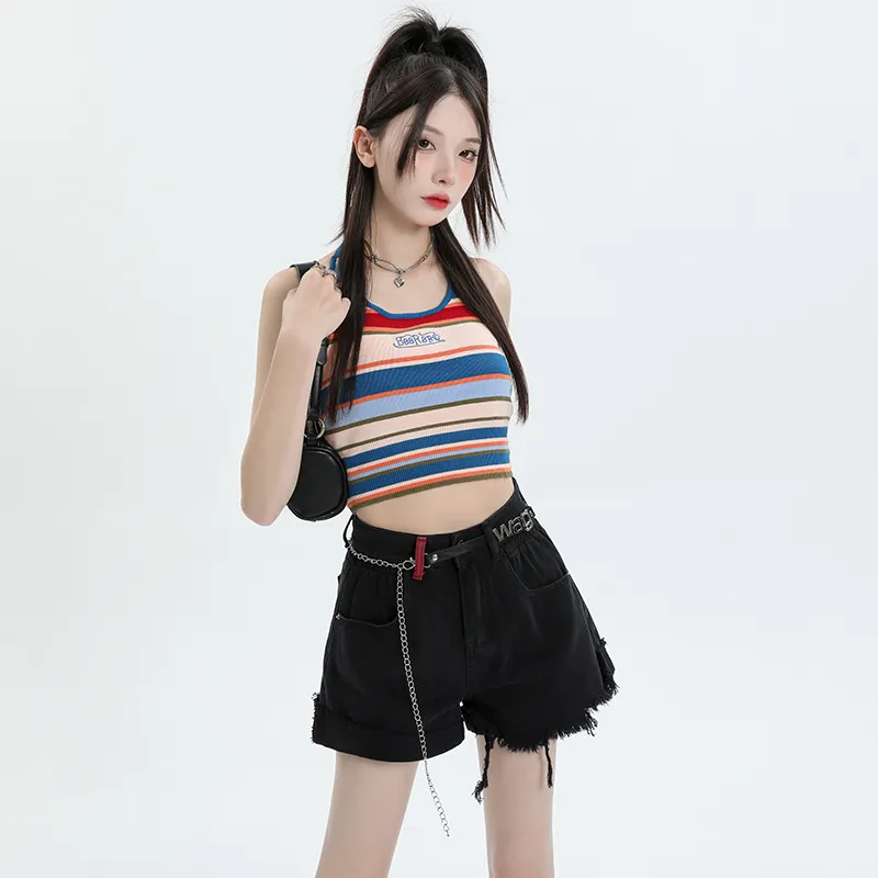 LCEVHZ'S Denim Shorts Women's-1