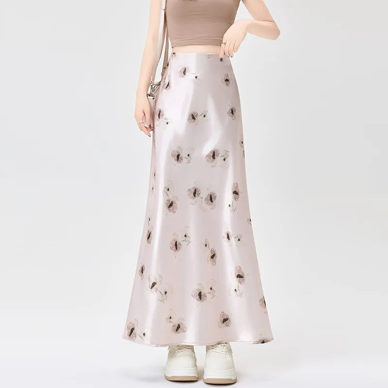 LCEVHZ'S Casual Long Skirt Women's-10