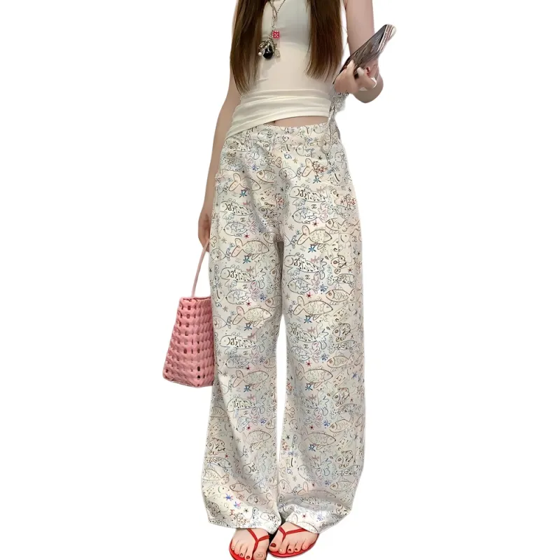 LCEVHZ'S Jeans Women's White-4