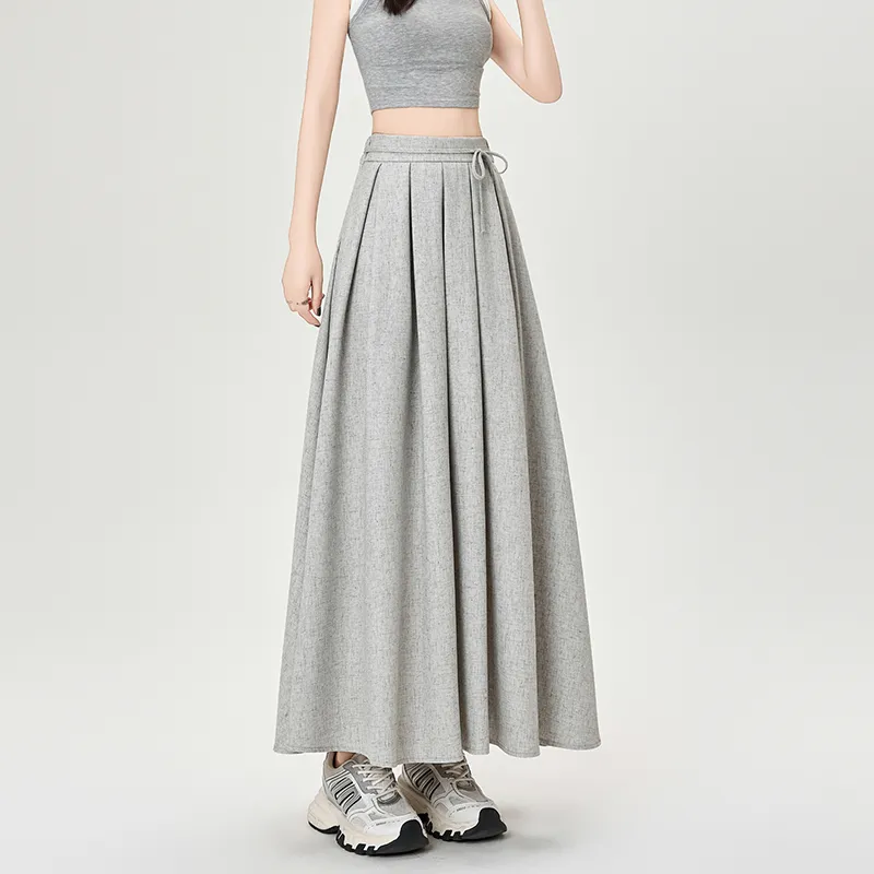 LCEVHZ'S Casual Long Skirt Women's-8