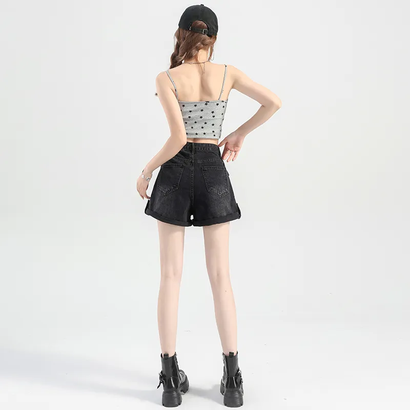 LCEVHZ'S Denim Shorts Women's-8