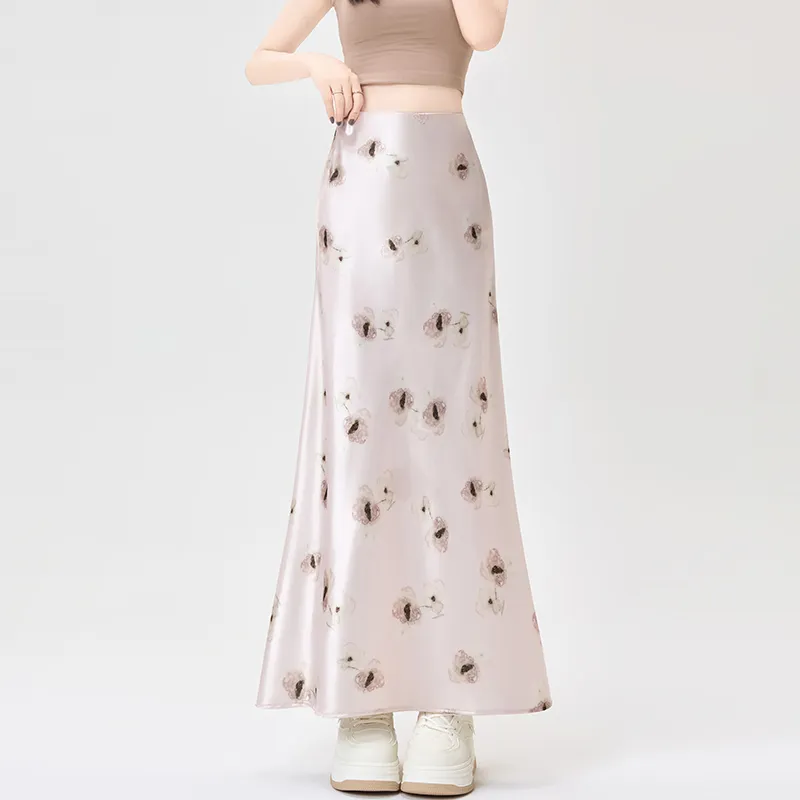 LCEVHZ'S Casual Long Skirt Women's-11