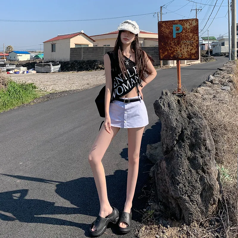 LCEVHZ'S Casual Short Skirts Women's-11